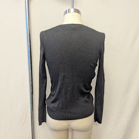 Banana Republic black merino wool sweater - Picture 2 of 3